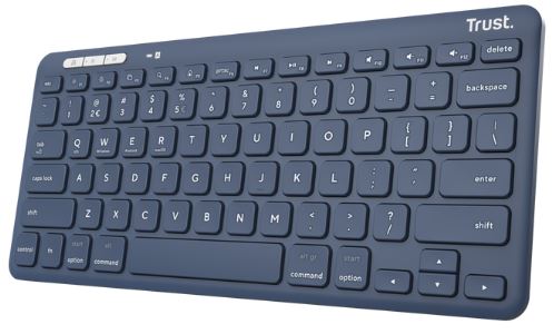 Reducere  ✅ Tastatura Trust Lyra Compact Wireless Blue Reducere