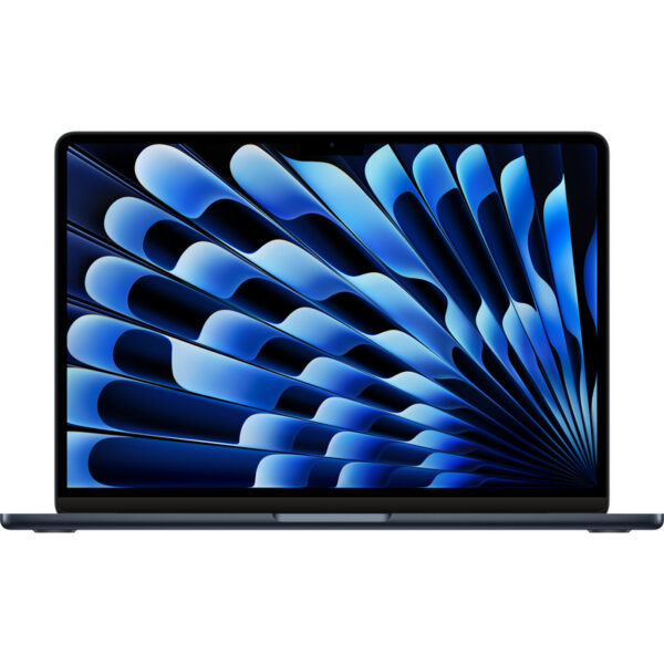 Reducere  ✅ Laptop Apple 13.6” MacBook Air 13 with Liquid Retina, Apple M3 chip (8-core CPU), 24GB, 512GB SSD, Apple M3 10-core GPU, macOS, Midnight, INT keyboard, 2024 Reducere