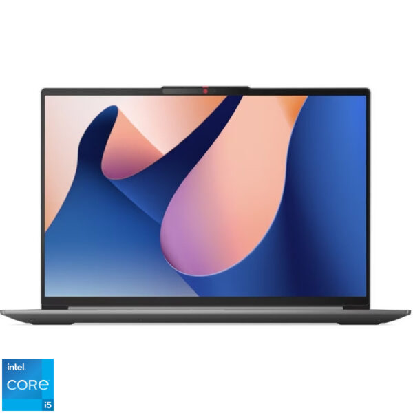 Reducere  ✅ Laptop Lenovo 16” IdeaPad Slim 5 16IAH8, WUXGA IPS, Procesor Intel® Core™ i5-12450H (12M Cache, up to 4.40 GHz), 16GB DDR5, 512GB SSD, GMA UHD, No OS, Cloud Grey Reducere