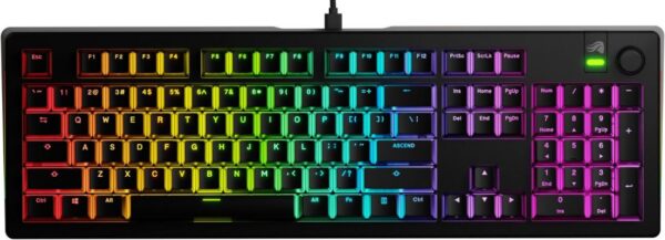 Reducere  ✅ Tastatura Gaming Glorious GMMK 3 Black RGB 100% Prebuilt, Fox MX Switch, Mecanica Reducere