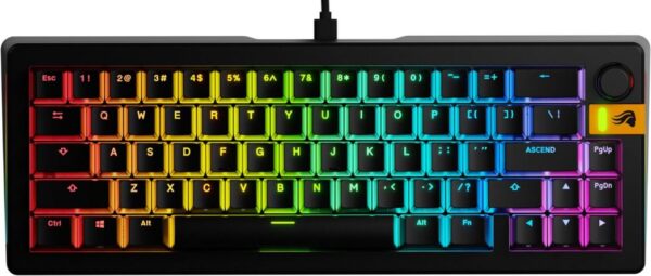 Reducere  ✅ Tastatura Gaming Glorious GMMK 3 HE RGB 65% Prebuilt, Fox HE Switch, Mecanica Reducere