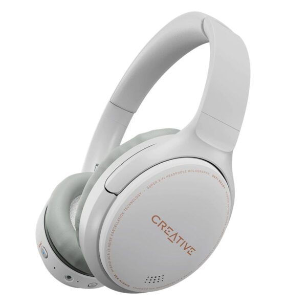 Reducere  ✅ Casti Creative Over-Ear, Zen Hybrid, Bluetooth 5.0, ANC, Super X-Fi, White Reducere