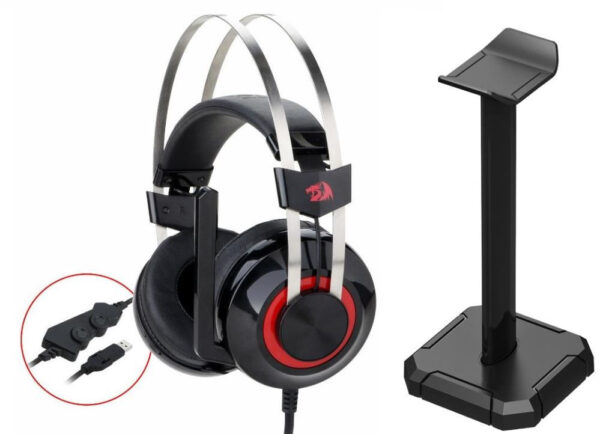 Reducere  ✅ Casti Gaming Redragon Talos cu stand Spectre Reducere