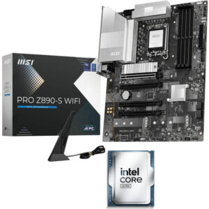 Reducere  ✅ Startup Kit Intel Arrow Lake, Core Ultra 7 265KF 3.9GHz + MSI PRO Z890-S WIFI Reducere