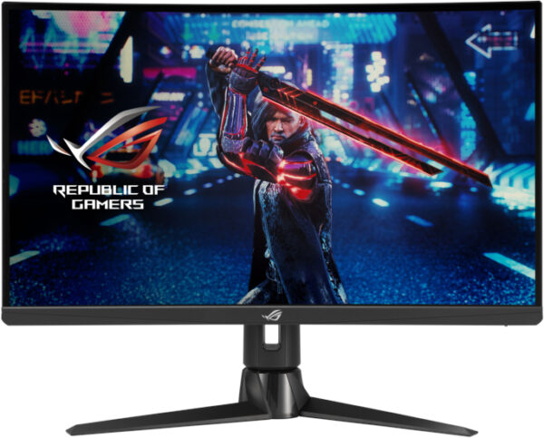 Reducere  ✅ Monitor LED ASUS Gaming ROG Strix XG27AQV Curbat 27 inch QHD IPS 1 ms 170 Hz HDR G-Sync Compatible & FreeSync Premium Reducere