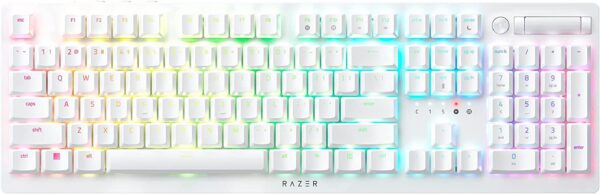 Reducere  ✅ Tastatura Gaming Razer DeathStalker V2 Pro White Low Profile Clicky Optical Switch Mecanica Reducere