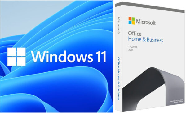 Reducere  ✅ Sistem de operare Microsoft Pachet Special Licente Retail: 1x Windows 11 Home + 1x Office Home and Business 2021 Reducere