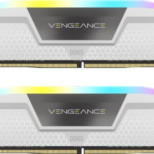 Reducere  ✅ Memorie Corsair Vengeance RGB White 32GB DDR5 5600MHz CL36 Dual Channel Kit Reducere