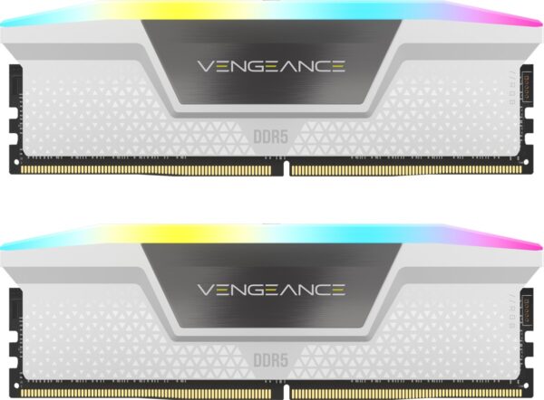 Reducere  ✅ Memorie Corsair Vengeance RGB White 32GB DDR5 5600MHz CL36 Dual Channel Kit Reducere