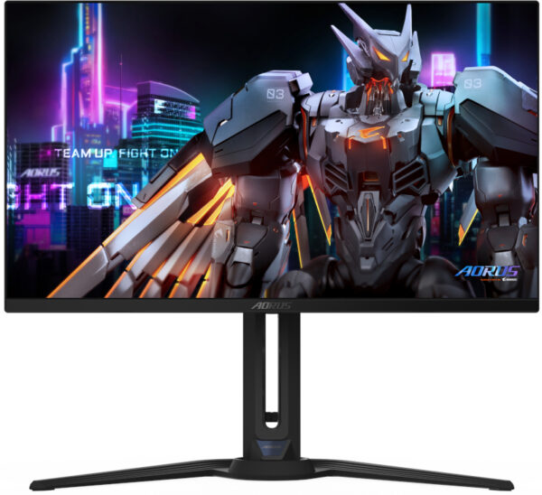 Reducere  ✅ Monitor LED GIGABYTE Gaming AORUS FO27Q2 27 inch QHD QD-OLED 0.03 ms 240 Hz USB-C HDR FreeSync Premium Pro Reducere