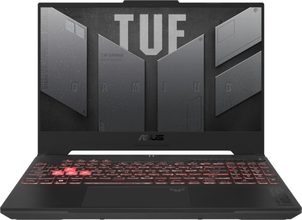 Reducere  ✅ Laptop ASUS Gaming 15.6” TUF A15 FA507NVR, FHD 144Hz, Procesor AMD Ryzen™ 7 7435HS (16M Cache, up to 4.5 GHz), 16GB DDR5, 1TB SSD, GeForce RTX 4060 8GB, No OS, Mecha Gray Reducere