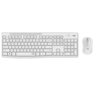 Reducere  ✅ Kit periferice Logitech MK295 SilentTouch Wireless Combo Off White Reducere