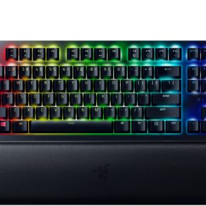 Reducere  ✅ Tastatura Gaming Razer Huntsman V2 Black TKL Razer Clicky Optical Purple Switch Mecanica Reducere