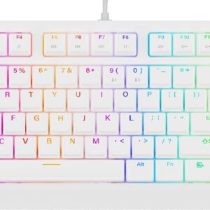 Reducere  ✅ Tastatura Gaming Genesis THOR 230 White TKL Outemu Red Switch Mecanica Reducere