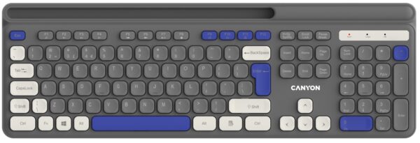 Reducere  ✅ Tastatura Canyon HKB-W03 Wireless Gray Reducere