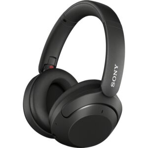 Reducere  Casti Over the Ear Sony WHXB910NB, Extra Bass, Noise cancelling, Wireless, Bluetooth, Autonomie 30 ore, Microfon, Negru