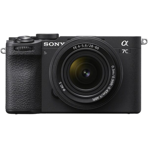 Reducere  Aparat foto mirrorless Sony Alpha A7C II, 33MP, Full-Frame, Hibrid, 4K + Obiectiv 28-60mm, Negru