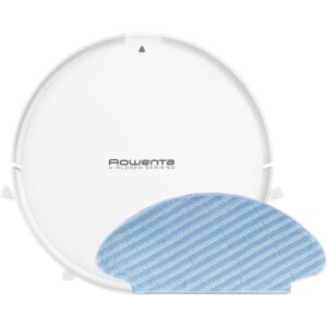 Reducere  Robot de aspirare Rowenta X-Plorer Serie 50 RR7387WH, aspirator si mop, 33W, 1500 Pa, autonomie 120 min, 2200 mAh, 7 senzori, recipient praf 0.4L, recipient apa 110 ml, 3 functii de curatare, Wi-Fi, control vocal, sistem Aqua Force, alb