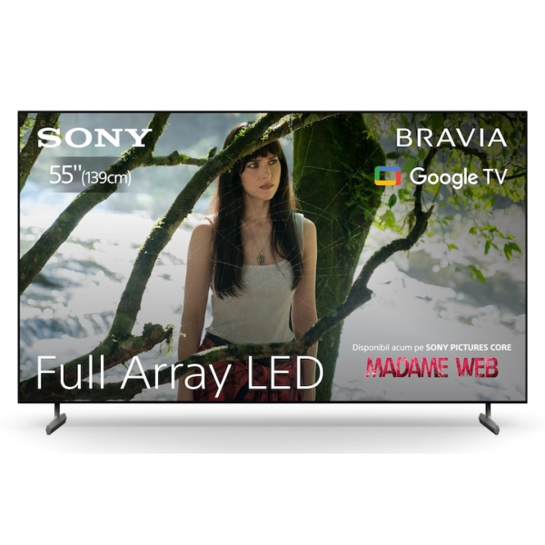 Reducere  Televizor Sony BRAVIA LED 55X85L, 139 cm, Smart Google TV, 4K Ultra HD, 100Hz, Clasa F