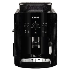 Reducere  Espressor automat Krups Espresseria Automatic EA8108, 1450W, 15 bar, rezervor apa 1.6 l, rasnita 3 nivele, negru