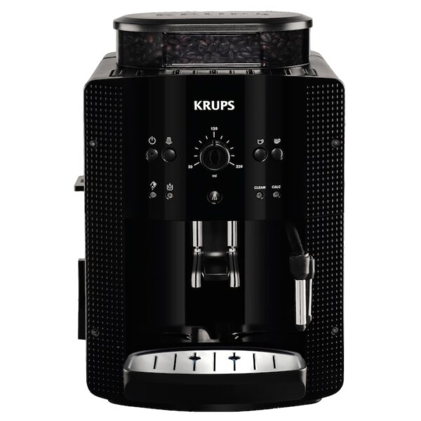 Reducere  Espressor automat Krups Espresseria Automatic EA8108, 1450W, 15 bar, rezervor apa 1.6 l, rasnita 3 nivele, negru