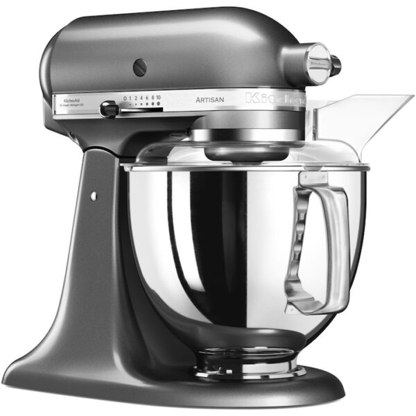 Reducere  Mixer cu bol KitchenAid Artisan 5KSM175PSEMS, 300W, 4.8L, Medalion Silver