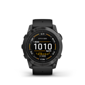 Reducere  Smartwatch Garmin epix Pro (Gen 2), 51mm, curea silicon Neagra, Glass, Slate Grey