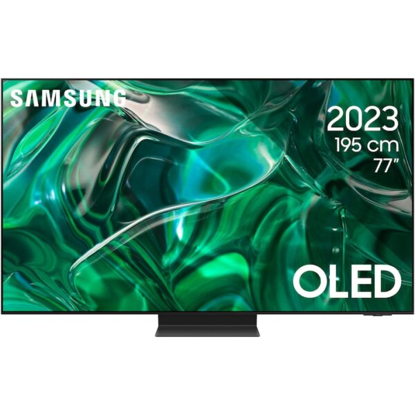 Reducere  Televizor SAMSUNG OLED 77S95C, 195 cm, Smart, 4K Ultra HD, 100 Hz, Clasa F (Model 2023)