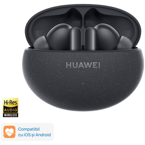 Reducere  Casti in-ear Huawei FreeBuds 5i, True Wireless, Bluetooth, Nebula Black