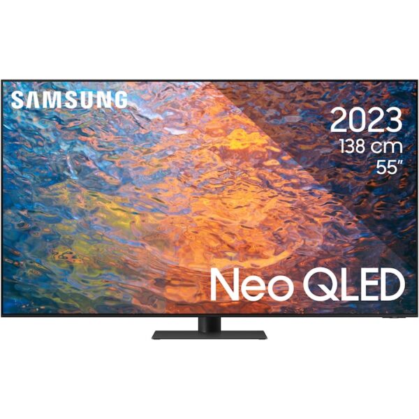 Reducere  Televizor SAMSUNG Neo QLED 55QN95C, 138 cm, Smart, 4K Ultra HD, 100 Hz, Clasa G (Model 2023)