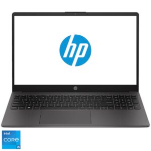 Reducere  Laptop HP 250 G10 cu procesor Intel® Core™ i5-1334U pana la 4.60 GHz, 15.6″, Full HD, 8GB DDR4 RAM, 512GB SSD, Intel® Iris® Xe Graphics, Free DOS, Dark Ash Silver