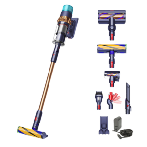 Reducere  Aspirator vertical fara fir Dyson Gen5 Detect Absolute 447002-01, autonomie 70 de minute, putere aspirare 280 AW, 752 W, 0.77 L, Albastru de Prusia/Cupru intens