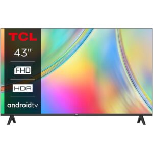 Reducere  Televizor TCL LED 43S5400A, 108 cm, Smart Android TV, Full HD, Clasa F (Model 2024)