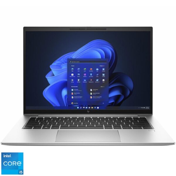 Reducere  Laptop HP EliteBook 840 G9 cu procesor Intel® Core™ i5-1235U pana la 4.40 GHz, 14″, WUXGA, IPS, 16GB DDR5, 512GB SSD, Intel® Iris® Xe Graphics, Windows 11 Pro downgrade to Windows 10 Pro