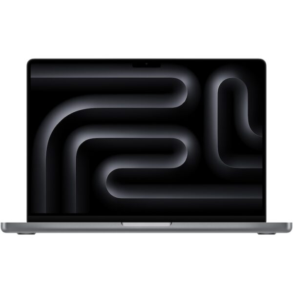 Reducere  Laptop Apple MacBook Pro 14″ cu procesor Apple M3, 8 nuclee CPU si 10 nuclee GPU, 512GB SSD, Space Grey, INT KB