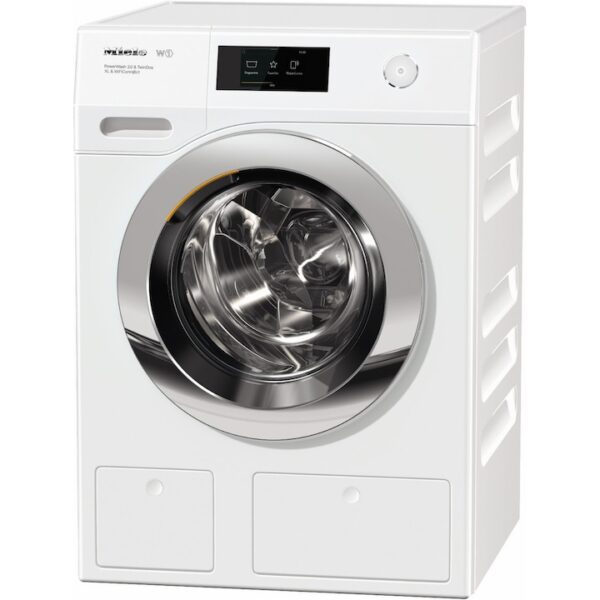 Reducere  Masina de spalat rufe Miele WCR 870 WPS, 9 kg, 1600 RPM, Clasa A, TwinDos, PowerWash, WiFi, MTouch, Motor ProfiEco, Alb