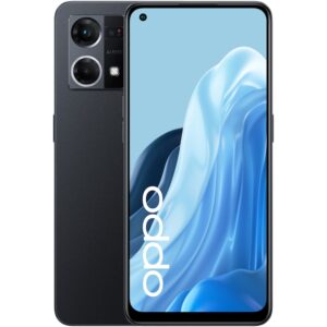 Reducere  Pachet: Telefon mobil OPPO Reno7, Dual SIM, 128GB, 8GB RAM, 4G, Cosmic Black + Bratara Fitness OPPO Band, Negru