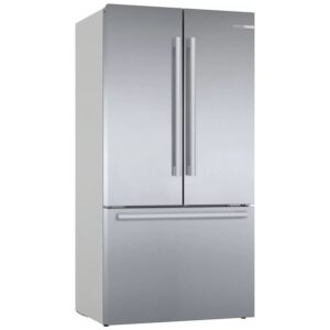 Reducere  Side by Side Bosch Seria 8 KFF96PIEP, MultiDoor, 573 l, Clasa E, NoFrost, HomeConnect, Dispenser apa/gheata, Touch control, MultiAirflow, AirFresh Filter, VitaFresh, Super freeze, H 183 cm, Inox Antiamprenta