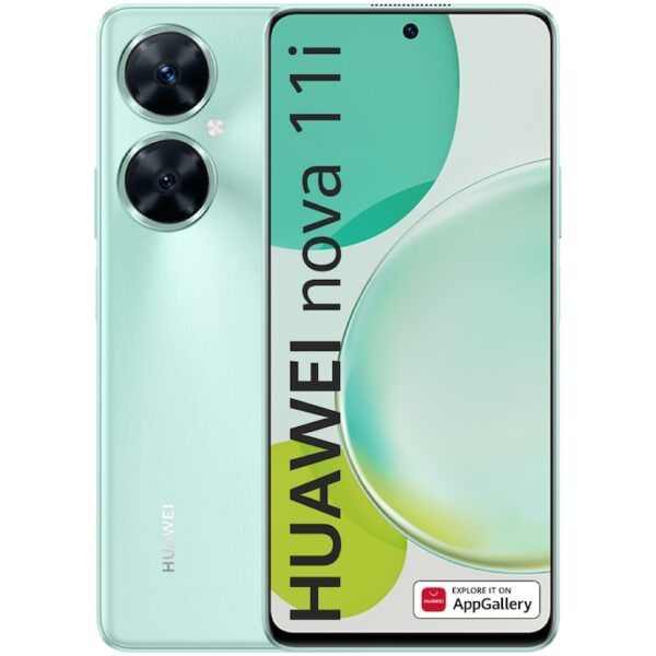 Reducere  Telefon mobil Huawei nova 11i, 8GB RAM, 128GB, 4G, Mint Green