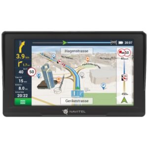 Reducere  Navigatie GPS Navitel E777 Truck, pentru Auto, Cargo si Camioane, ecran de 7-inch TFT, Touch screen, 47 harti incluse, actualizari gratuite prin USB, alerte radar, ghid vocal in romana