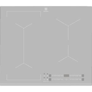 Reducere  Plita incorporabila Electrolux EIV63440BS, Inductie, 4 zone de gatit, Touch control, 60 cm, Argintiu