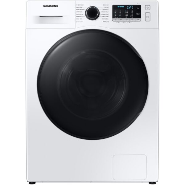 Reducere  Masina de spalat rufe cu uscator Samsung WD90TA046BE/LE, 9 kg Spalare, 6 kg Uscare, 1400 RPM, Clasa B, Eco Bubble, Bubble Soak, Steam, Airwash, Motor Digital Inverter, Alb