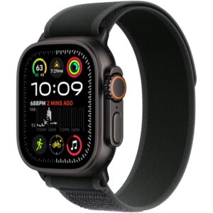 Reducere  Apple Watch Ultra 2, GPS, Cellular, Loop – S/M, Negru