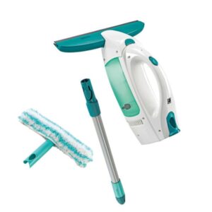 Reducere  Set aspirator geam Leifheit Dry & Clean, Autonomie 35 Min, Alb