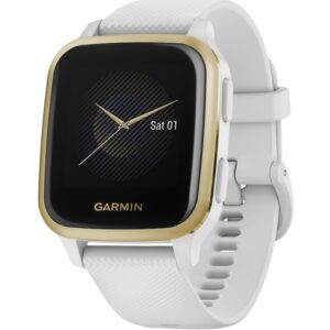 Reducere  Smartwatch Garmin Venu Sq, White/Light Gold