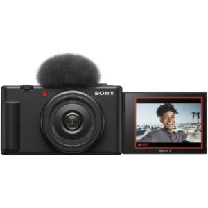 Reducere  Camera foto vlogging Sony ZV-1F, 20.1MP, 4K, Negru