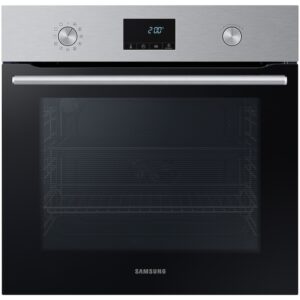 Reducere  Cuptor incorporabil Samsung NV68A1170BS/OL, Electric, 68 l, Autocuratare pirolitica, True convection, Clasa A, Negru/Inox