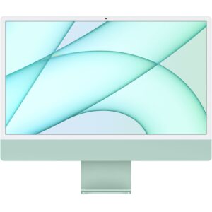 Reducere  Sistem Desktop PC iMac 24″ (2021) cu procesor Apple M1, 24″, Retina 4.5K, 16GB, 1TB SSD, 8-core GPU, Green, INT KB, Magic Keyboard + Mouse