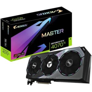 Reducere  Placa video Gigabyte GeForce RTX 4070 Ti MASTER, 12GB GDDR6X, 192-bit