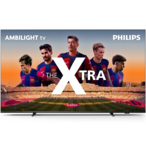 Reducere  Televizor Philips AMBILIGHT tv MiniLED 55PML9008, 139 cm, Smart, 4K Ultra HD, 100hz, Clasa F (Model 2023)